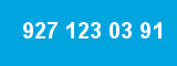 927 123 03 91 927 123 03 91